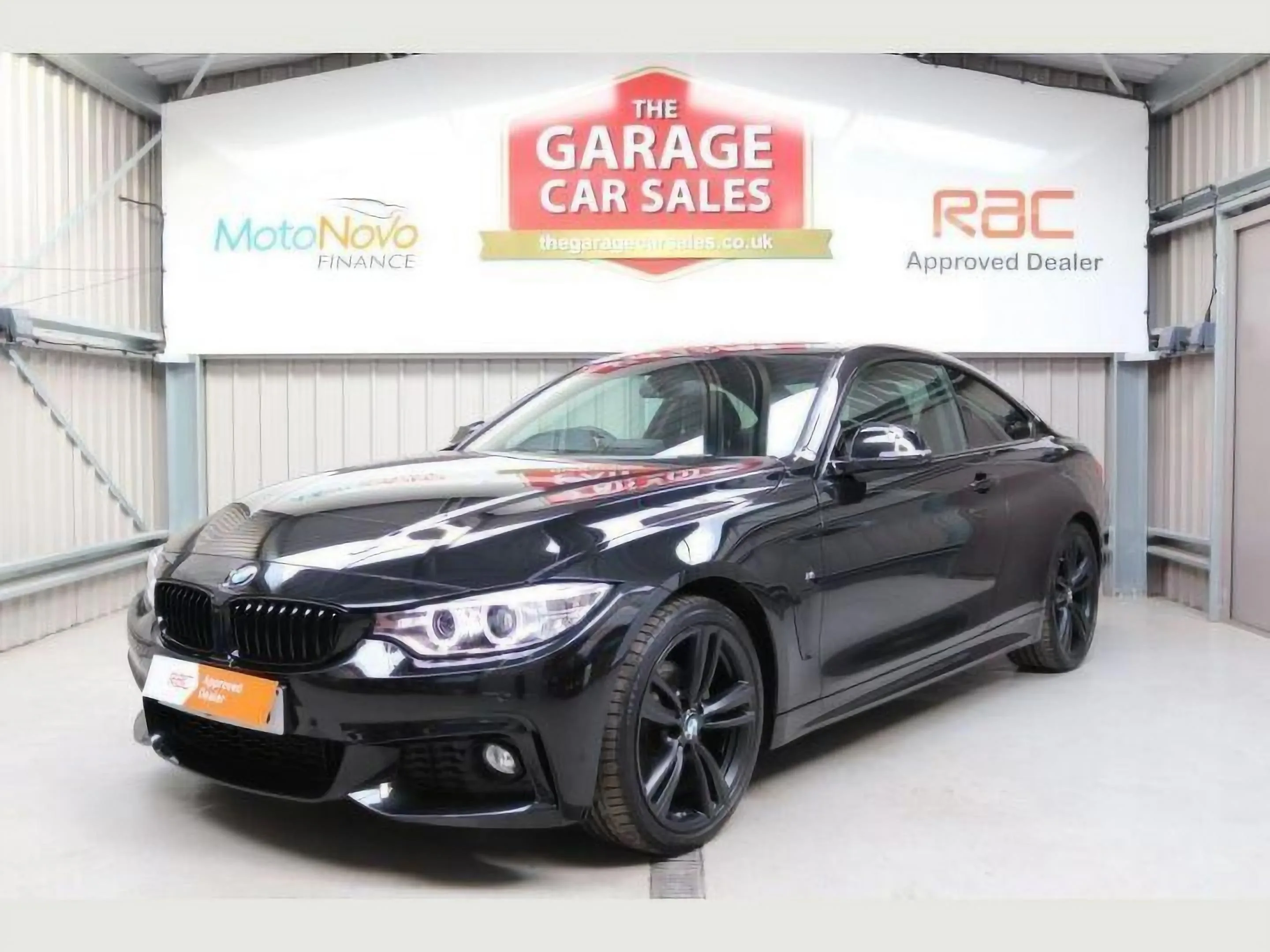 Interior of The Garage Sheffield showroom
